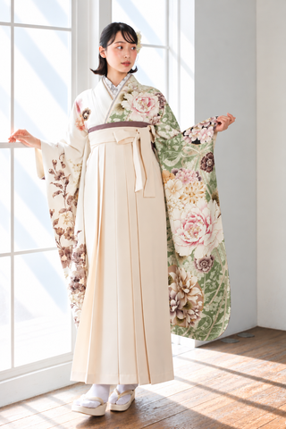 【振袖×袴】玉城ティナ×紅一点　振袖　KI541