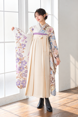 【振袖×袴】玉城ティナ×紅一点　振袖　KI542